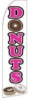 Donuts (pink/white) TallFlag Advertising Flag