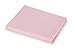 American Baby Company 100% Natural Cotton Percale Fitted Portable/Mini Crib Sheet, Pink, Soft Breathable, for Girls