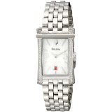 Bulova Women's 96R187 Analog Display Analog Quartz Silver Watch