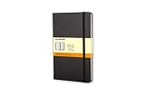 Moleskine Classic Notebook, Pocket, Ruled, Black, Hard Cover (3.5 x 5.5)