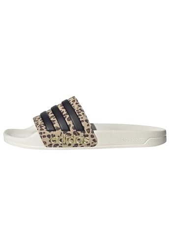 adidas Unisex - Adulto Adilette Shower Slides, off white/core black/magic beige, 38 EU
