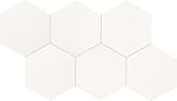 Daltile Mesmerist 4" Hexagon Ceramic Wall Tile in