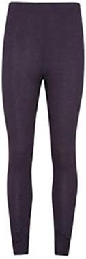Ladies Women Thermal Leggings Fleece Lined Winter Thick Black 4.9 TOG S-XL