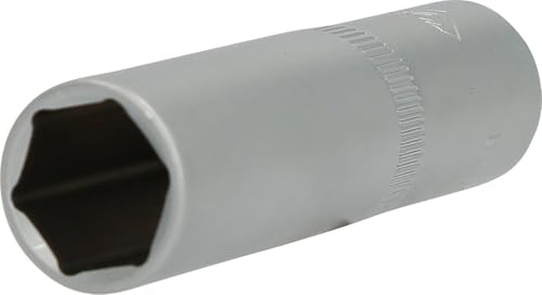 BRILLIANT TOOLS BT022825 1/2 Zoll Steckschluessel-Einsatz, lang, 77mm, 15mm [Powered by KS TOOLS]