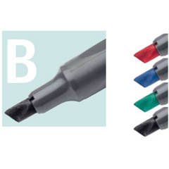 Stanger 710032 Foil Marker B Permanent, Red