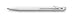 CREATIVE ART MATERIALS Caran D'ache Ballpoint Pen Metal White (849.001)