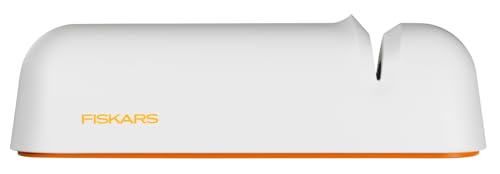 Fiskars Roll-Sharp, Ceramic grindstone, Functional Form, Roll-Sharp, White/Orange, 1014214