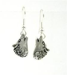 Howling Wolf Earrings