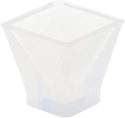 TaoNaisi 1 mold plastic mold large clear Silicone Epoxy resin mold DIY Jewelry craft Mold soap making Candle mold (Pyramid, 50mm)
