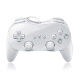 Classic Pro Controller for Nintendo Wii Game Remote White
