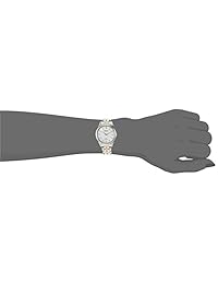 Reloj Seiko Slimline Solar Goldtone para mujer con esfera blanca