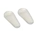 AM Landen 6 Pairs 1.8mm Transparent Anti Skid Tear Drop Silicone Nose Pads Eyeglass Nose Pad