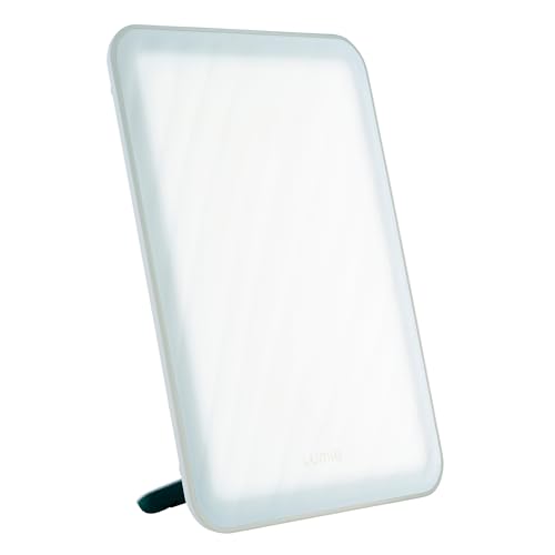 Lumie Vitamin L - Compact Daylight Lamp, 10,000 Lux Tablet Light, Use in Portrait or Landscape Position to Boost Energy and Concentration