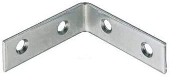 50x50x16mm 90 Degree Right Angle Metal L Shaped Bracket Corner Brace Fixing Shelf Support Repair x50