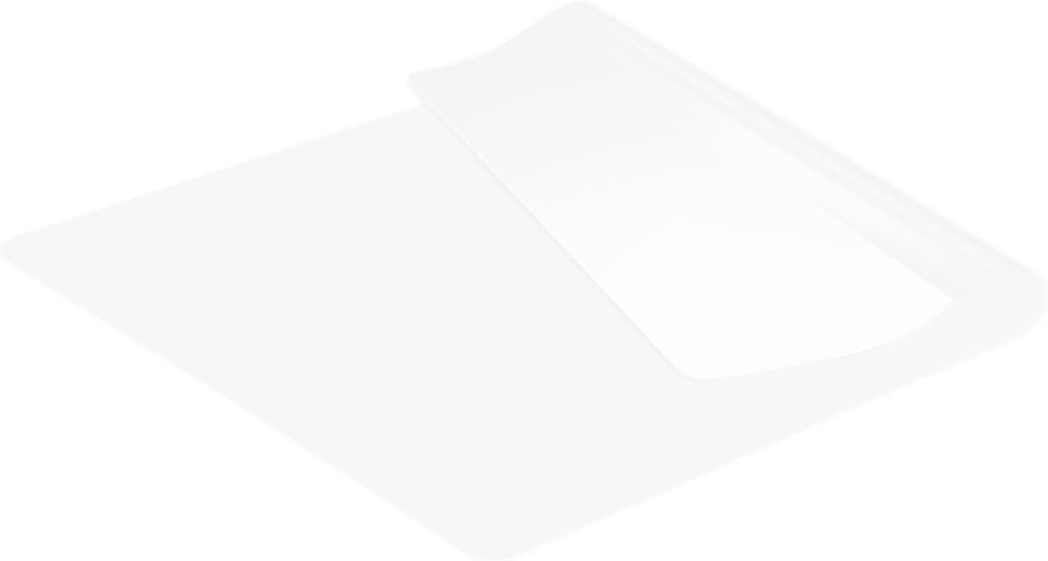 KitchenRaku Extra Large Silicone Mat for Kitchen Worktop Protector, Nonstick Heat Resistant Countertop Mat, Nonskid Placemat, Craft Mat, Table Mat (Transparent, 40x30cm)