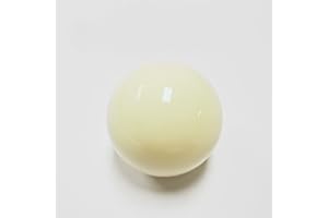 Teekerwan 2 1/4" Pool Table Cue Ball - White Training Ball, 6 oz