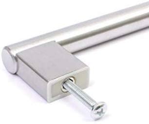 BSM Marketing Kitchen Cupboard Cabinet Keyhole Boss Bar Door Handle Knob Brushed Stainless Steel (10, 309mm) - Image 4
