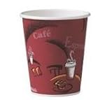 Solo 370SI-0041 10 oz Bistro SSP Paper Hot Cup (Case of 1000)