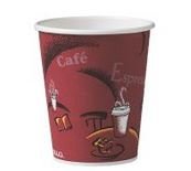 Solo 370SI-0041 10 oz Bistro SSP Paper Hot Cup (Case of 1000)