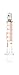 TRUTH 01-08-02-06 Borosilicate Glass Reusable Syringe with Metal Luer Lock, 5 mL Capacity, 0.5 mL Graduation