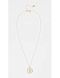 Gorjana - Collar con moneda de corazón para mujer