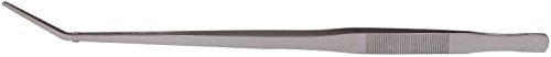 Extra Long Tweezers 18.9 Inch - Stainless Steel Feeding Tongs Professional Garden Froceps Kit Hobby Hand-Feeding Tool for Aquarium Fishtank, Reptiles Snakes Lizard, Python - Straight Or Curved Tips