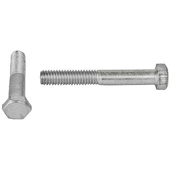 500 écrous Hexagonaux Galvanisés à Chaud 3/8-16" - Acier Grade A307 - Pour Assemblage, Bricolage