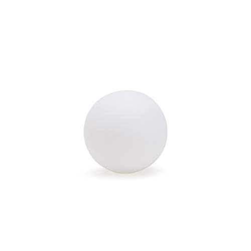 TJ Global Table Tennis Ping Pong Ball Pack of 6 Balls, Seamless Design Recreation Table Tennis Equipment, Accessories - Great for Practice and Training (White)