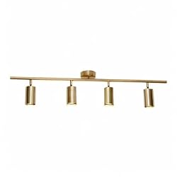 BOKT Modern Gold 4-Lights LED Track Lighting Kit