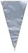 SaPeal Clear Cellophane Cone Shaped Treat & Favor Bags - 100 Bags,12 inches