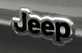 Jeep Fender Decal Pair - Black 1976-1995 Jeep Wrangler YJ, CJ8 Scrambler & CJ7 # 7695J-BLACK