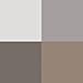 Aspect Peel and Stick Backsplash 12.5in x 4in Subway Rustic Clay Matted Glass Tile for Kitchen and Bathrooms (3-Pack)