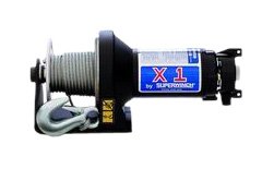 Superwinch 1101 x1 12vdc winch, rated line pull of 2,000 lb/910 k…