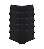 Iausie Womens Organic Cotton Boyshort Panties