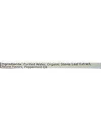sweetleaf Sweet gotas Stevia Edulcorante Líquido, la menta, 2 Onza