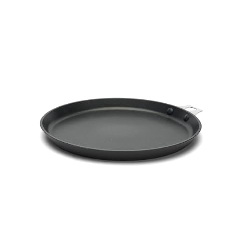 DE BUYER - Choc Intense Twisty Non-Stick Pancake pan Removable Aluminium - Diameter 30 cm -, Grey