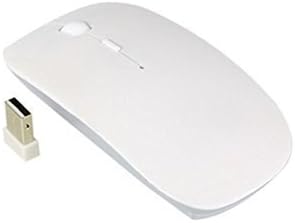 Maptcha Technotech Slim Wireless USB Mouse (White) with 1 Year Warranty