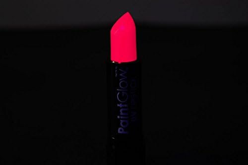 Paint Glow Blacklight Reactive UV Lipstick- Neon Pink