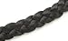 Mia Braided Tonytail, Braided Ponytail Wrap Made of Synthetic Wig Hair on Elastic Rubber Band for Women, Teens, Dance - Black 1pc