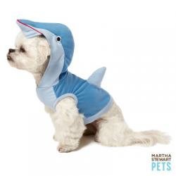 Martha Stewart Pets Dolphin Pet Hoodie~MEDIUM~