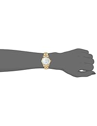 Citizen Women 's acero inoxidable de cuarzo reloj Casual, color: dorado (modelo: eu6072 - 56d)