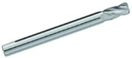 GARR TOOL 3/4x6x3 Carbide End Mill .030 Corner Radius 4-Flute Single End SMG