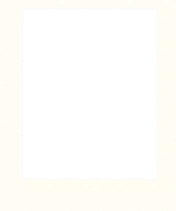 11x14 Single Mat Board for 8x10 Art (Pack of 25), Off-White