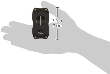 Colibri V-Cut Cigar Cutter, Black, standard size - Image 5