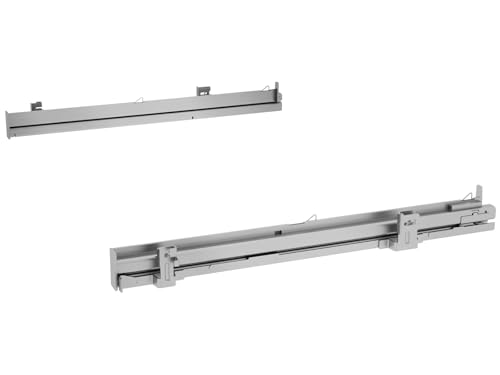Bosch HEZ638000 Zubehör für Backöfen, Teleskopauszug 1-fach ebenenunabhängig, Edelstahl, Made in Germany