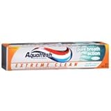 Aquafresh Extreme Clean Pure Breath Action Fluoride Toothpaste, Fresh Mint 5.6z ( Pack of 4)