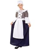 RG Costumes Colonial Peasant Girl, Child Medium/Size 8-10