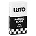 LIS162BBK - Listo Marking Pencil 72 Refills, Black