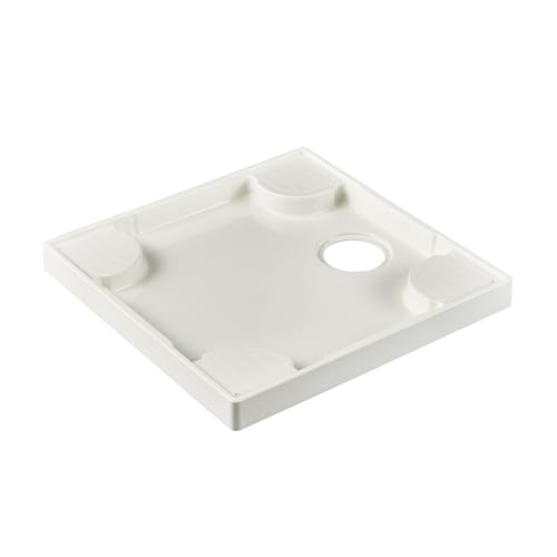 SANEI(サンエイ) 洗濯機パン 外寸640mm×640mm 耐荷重200㎏ ホワイト H541-W-640