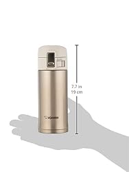 Zojirushi Stainless Steel Mug, 16-Ounce, Champagne